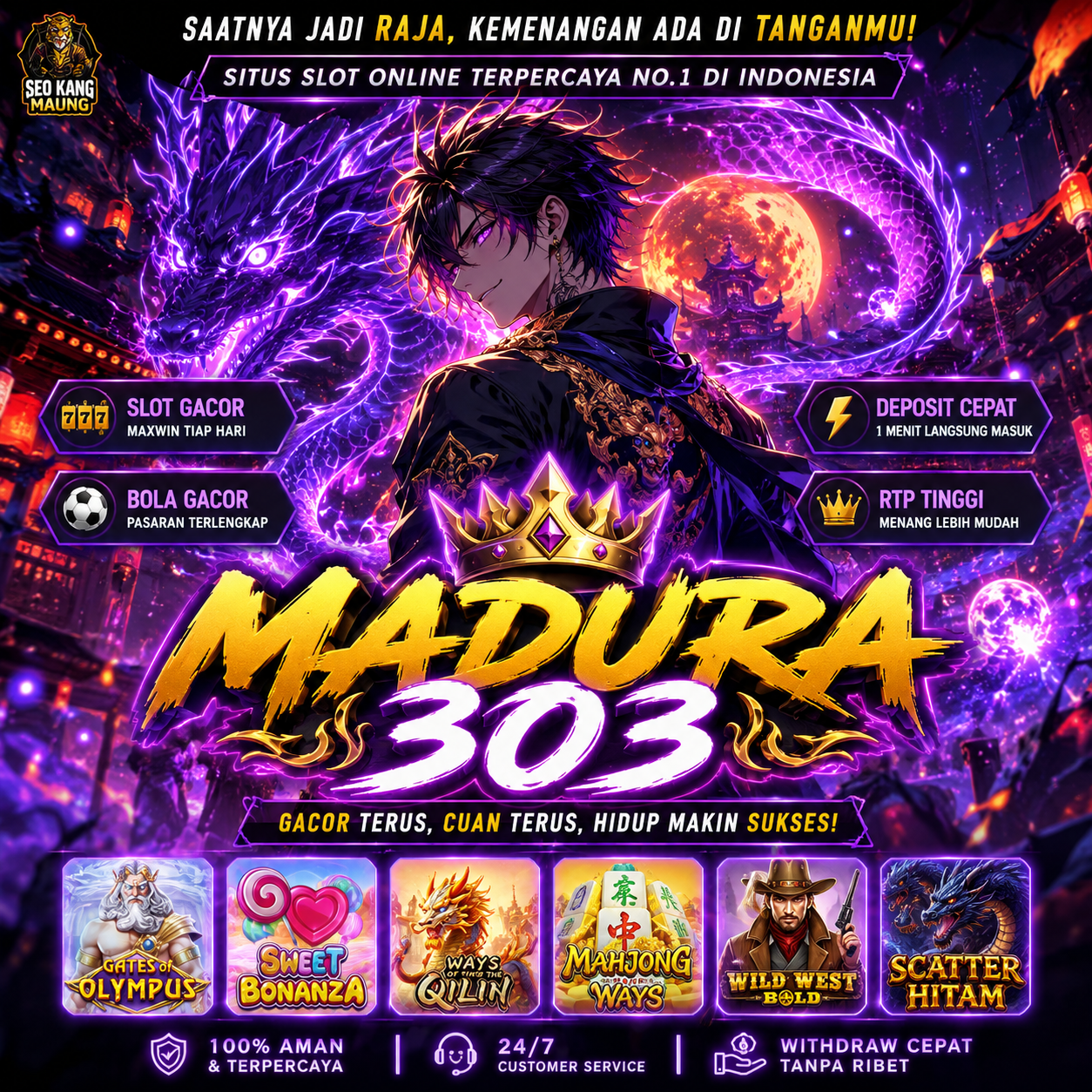 MADURA303 >> PETIR MENYALA, JACKPOT MENGGODA, TEMUKAN SENSASI BERMAIN YANG SEMAKIN SERU !!! by Hey siriusly